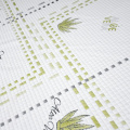 Jacquard Mattress Fabric Fragrant Aloe Vera Aromatic After-treatment Knitted Bedding 100% Polyester Home Textile YARN DYED Weft